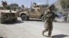 حمله شبه نظامیان به پایگاه ناتو و پلیس افغانستان