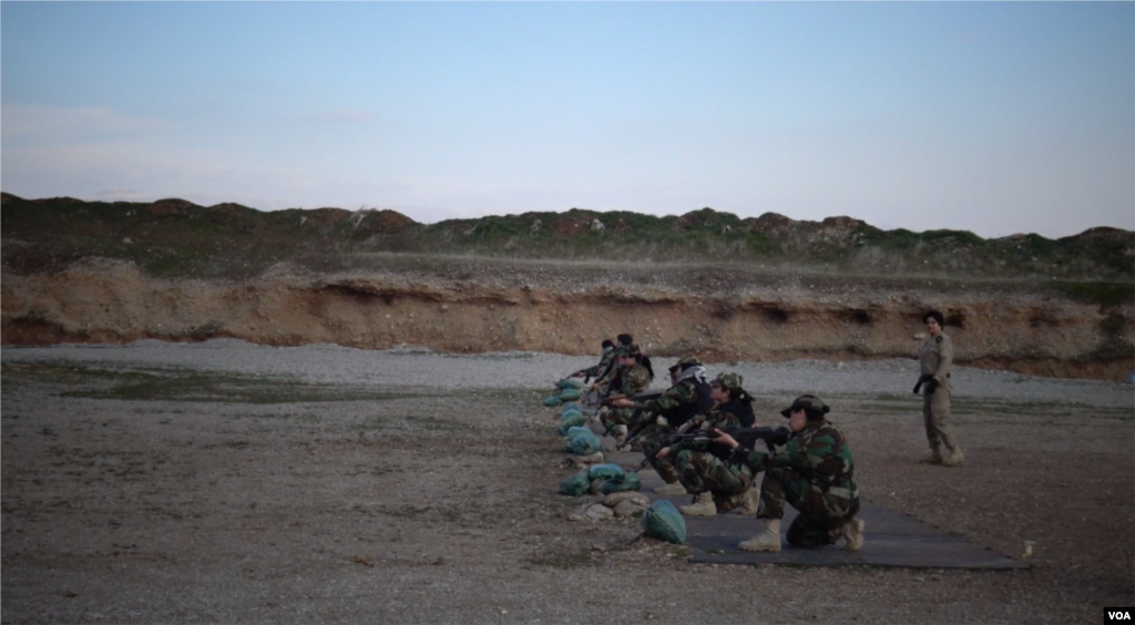 Female Peshmarge in Kurdistan - Iraq 