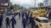 Manifestation interdite à Kinshasa, gros déploiement policier