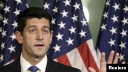 Ketua DPR AS Paul Ryan merupakan salah satu pejabat AS yang meminta penghentian pemukiman pengungsi Suriah di AS. 