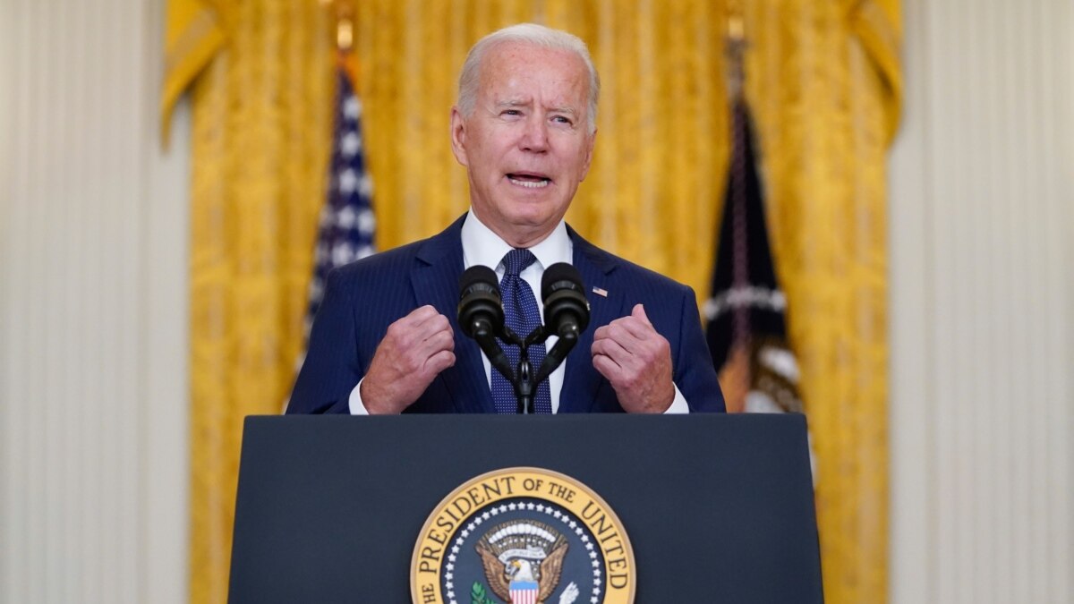 Biden Defends End To US War In Afghanistan