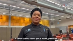 Naimah Camdeh Rutling, chef principal en Cathedral Kitchen, en Camden, Nueva Jersey