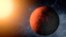 Umetnički prikaz planete Kepler-20e,prve planete slične zemlji pronađene van sunčevog sistema
