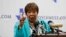 Anggota DPR AS, Eddie Bernice Johnson dari Texas, dalam sebuah acara di Dallas, Texas, 22 Juli 2019. (Foto: Tony Gutierrez/AP Photo)