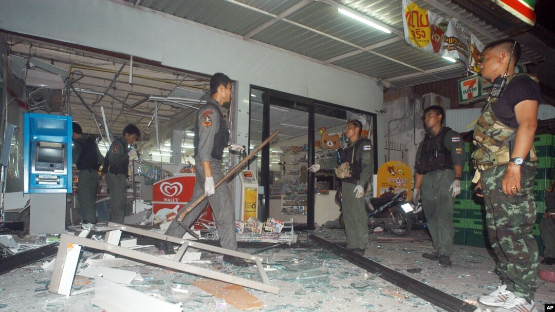 Ledakan bom di Thailand