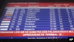 Airlines Cancel Some Jakarta Flights to Avoid Volcanic Ash