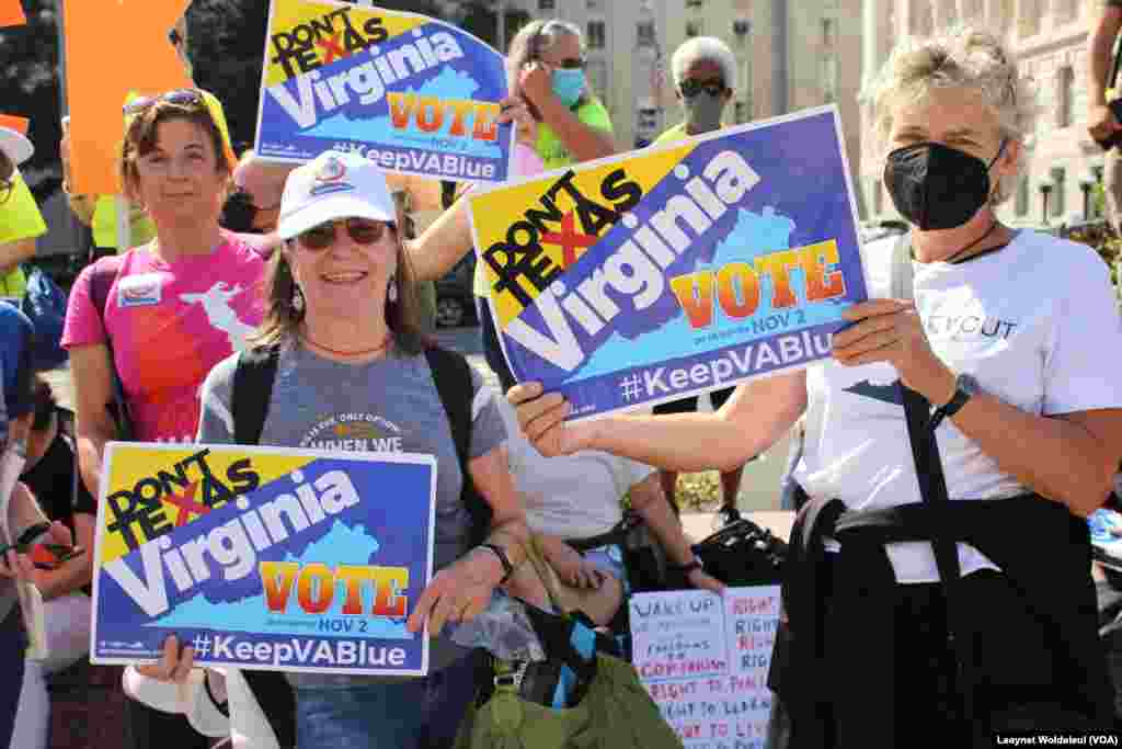 Marcha das Mulheres em Washington DC em resposta &#224; lei anti-aborto no estado do Texas. 2 Outubro 2021