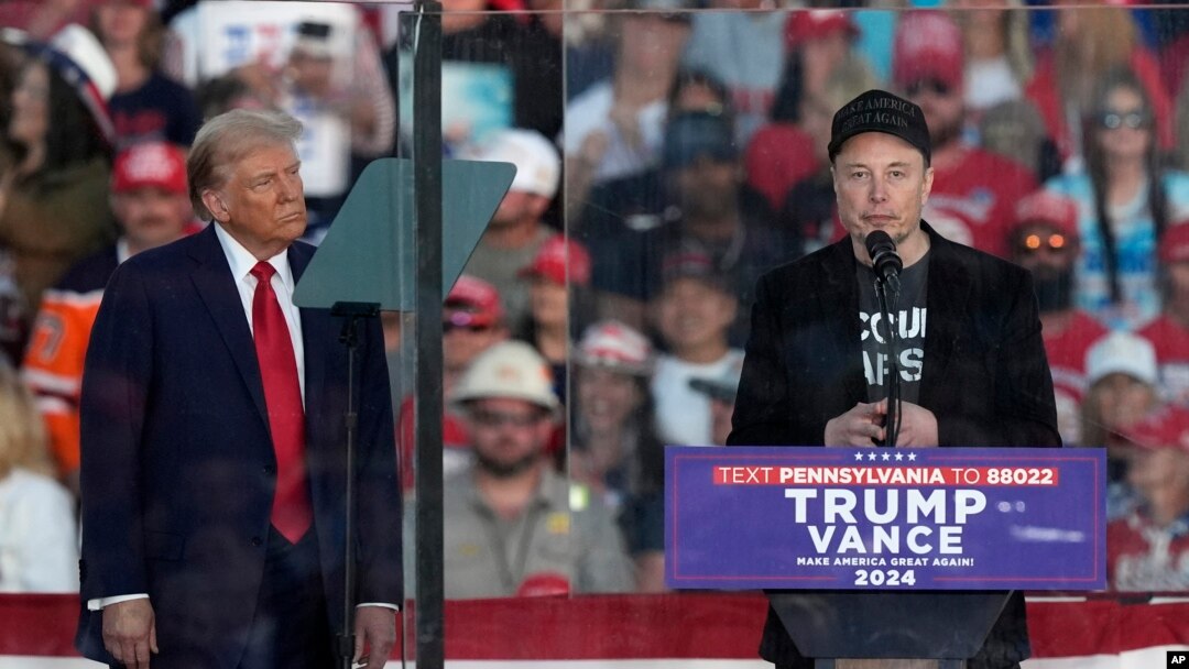Elon Musk Nan ap pale nan kanpay Kandida pati Repibliken an Donald Trump