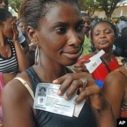 Des électrices ivoiriennes à Abidjan