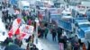 تظاهرات رانندگان و انسداد مرز، تجارت امریکا-کانادا را تهدید می‌کند