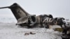 一架美国军机在阿富汗坠毁