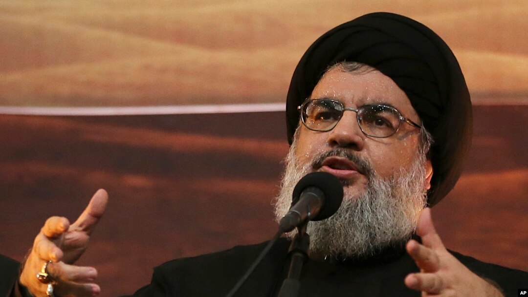ڕابەری حیزبوڵای لوبنان حەسەن نەسڕەڵا 