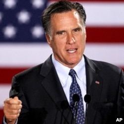 Republican presidential candidate, former Massachusetts Gov. Mitt Romney (file photo)
