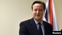 Le Premier ministre britannique David Cameron