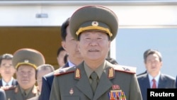 FILE - Choe Ryong Hae (C), director of the General Political Bureau of the Korean People's Army (KPA) of North Korea.
