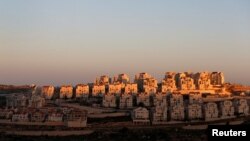 A view of houses that are part of the Israeli settlement of Efrat, in the occupied West Bank, Feb. 7, 2017.