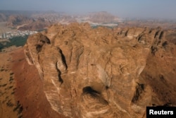 Pemandangan Kota al-Ula, Arab Saudi, 26 Januari 2019.