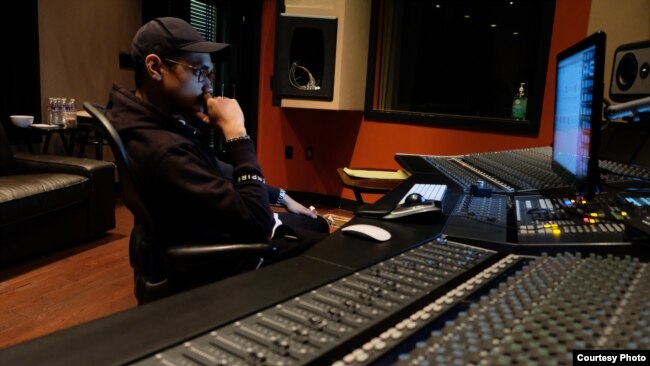 Afgan di studio EMPIRE, San Francisco, California (dok: EMPIRE/Trinity Optima Production)