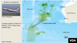 Search continues for Malaysia Flight MH370, April 16, 2015