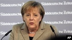 German Chancellor Angela Merkel, 25 Nov 2010