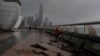 강력 태풍 홍콩 강타...항공편 취소 34명 부상