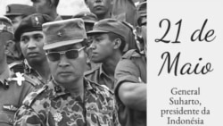 A 21 de Maio de 1998, Suharto abandonou o poder na Indonésia