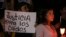 Demonstrators hold a candlelight vigil in honor of those who have died during anti-government protests in Managua, Nicaragua, April 24, 2018.