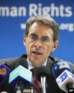 FILE - Kenneth Roth, executive director of Human Rights Watch