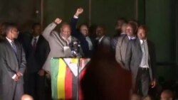 Mnangagwa On State Before Delivering Speech at Zanu PF Headqurters