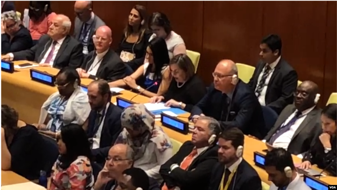 La delegada de Cuba, Ana Silvia Rodríguez, criticó la política de separación de familias del gobierno estadounidense. 