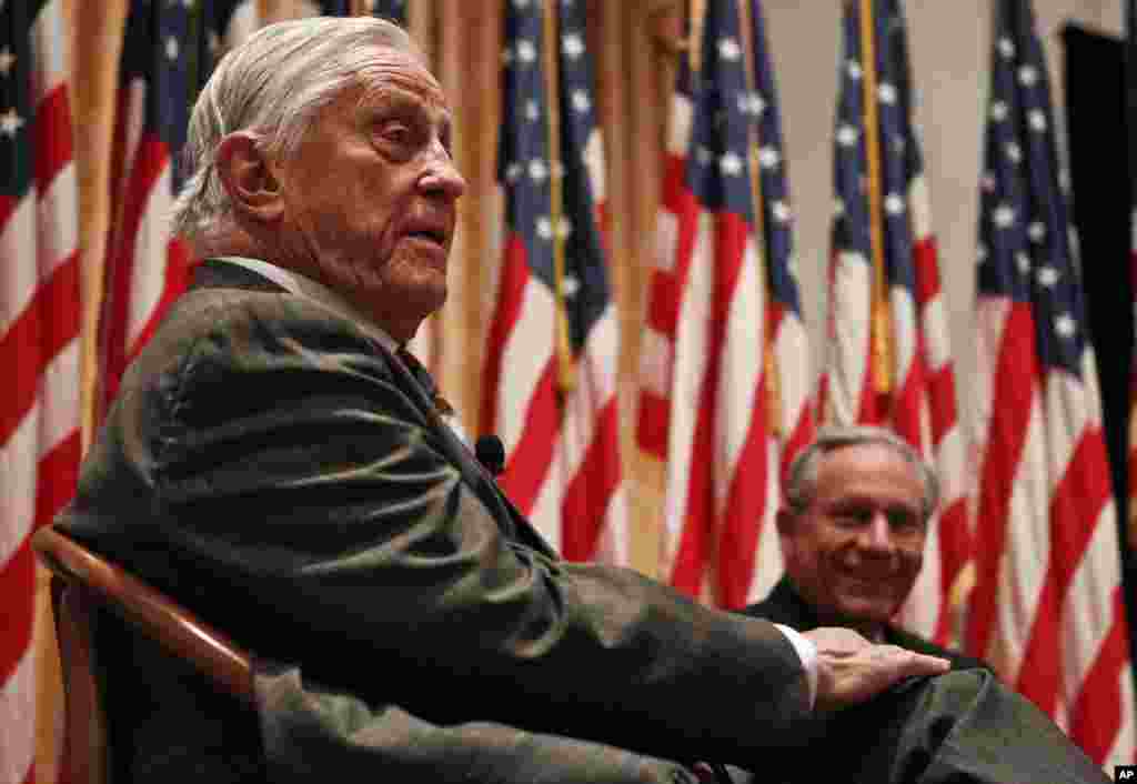 Ben Bradlee, mantan direktuf eksekutif harian Washington Post.&nbsp;