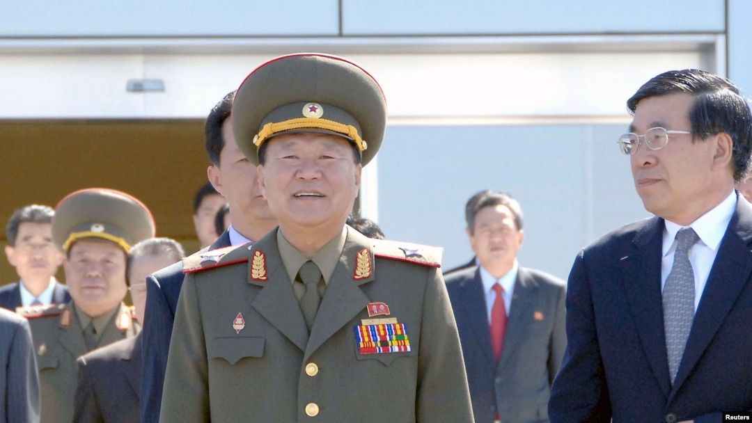 FILE - Choe Ryong-hae (C), director of the General Political Bureau of the Korean People's Army (KPA) of North Korea.