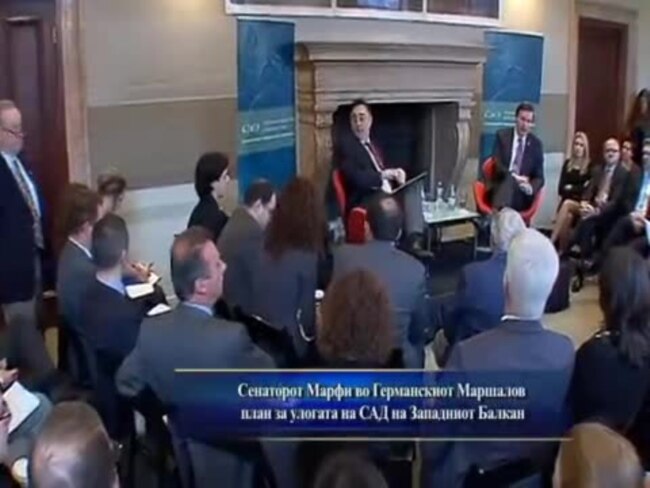 Сенаторот Крис Марфи за евроатланските интеграции и поддршката од САД