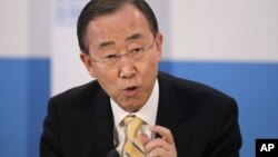 Ban Ki-moon subrayó que el plan de paz de la ONU debe ser respetado sin condiciones.