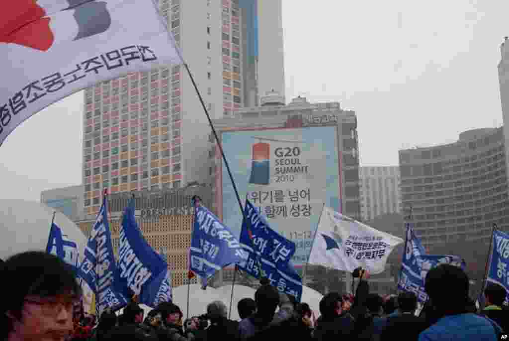 Seoul hosts the G20 leaders' summit Nov. 11-12.