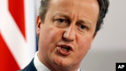 Firayim Ministan Birtaniya David Cameron