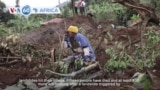 VOA60 Africa - Fifteen dead, more than 100 missing in Uganda landslide