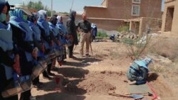 First Group of Afghan Female Deminers Being Trained