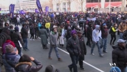 Thousands March in Washington Over Police Killings