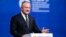 FILE - Moldovan President Igor Dodon addresses the St. Petersburg International Economic Forum in St. Petersburg, Russia, June 2, 2017. 