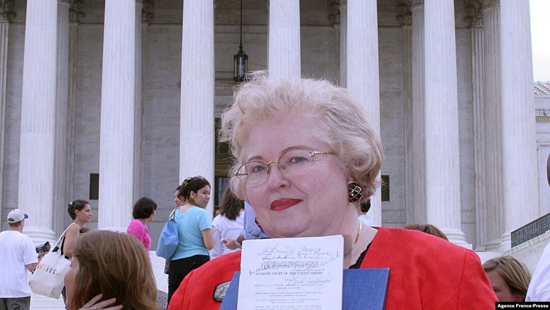 Sarah Weddington, an attorney who argued the winning side of the landmark case Roe v. Wade, to make abortion legal, before the United States Supreme Court.