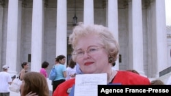 Sarah Weddington, an attorney who argued the winning side of the landmark case Roe v. Wade, to make abortion legal, before the United States Supreme Court.