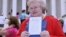 Advokatica Sarah Weddington ispred Vrhovnog suda SAD