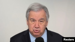 Katibu Mkuu wa Umoja wa Mataifa Antonio Guterres.