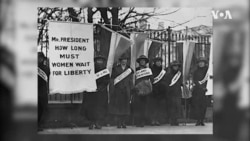 今年8月是美國婦女獲得選舉權100週年紀念