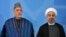 Afghanistan’s President Hamid Karzai (L) and Iran's President Hassan Rowhani pictured on September 13, 2013. 