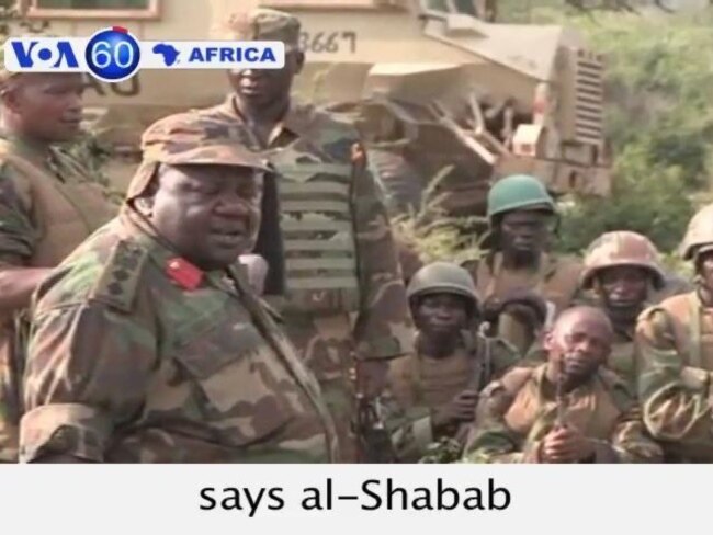 African Union mission in Somalia says al-Shabab rebels are on the run.
