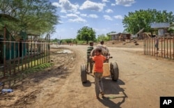 A migrant town in Ethiopia