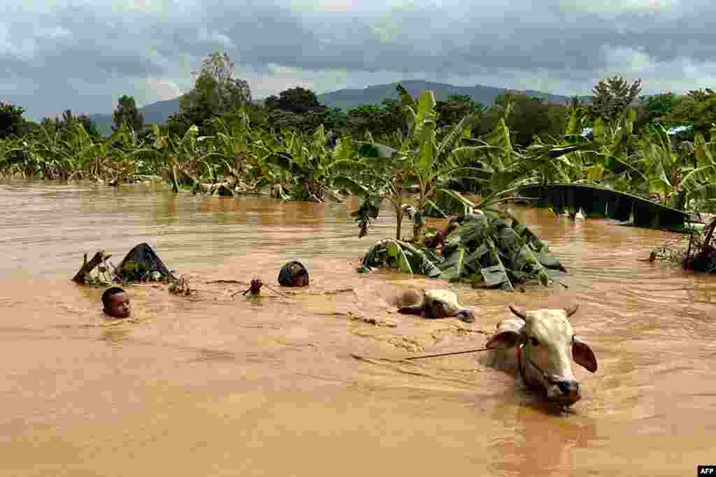 MYANMAR-VIETNAM-THAILAND-LAOS-TYPHOON-FLOOD-WEATHER