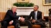 Rencontre apaisée entre Obama et Trump à la Maison Blanche 